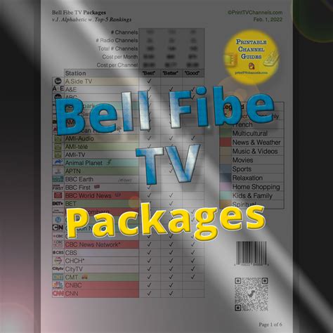 bell fibe lobby chanel|fibe tv channel listings.